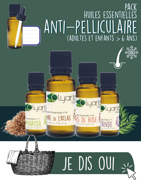 Huiles Essentielles Anti Pellicules : Notre Synergie - Olyaris